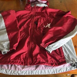 Vintage Alabama Columbia Packable Embroidered Men's Windbreaker W/Hood Sz M